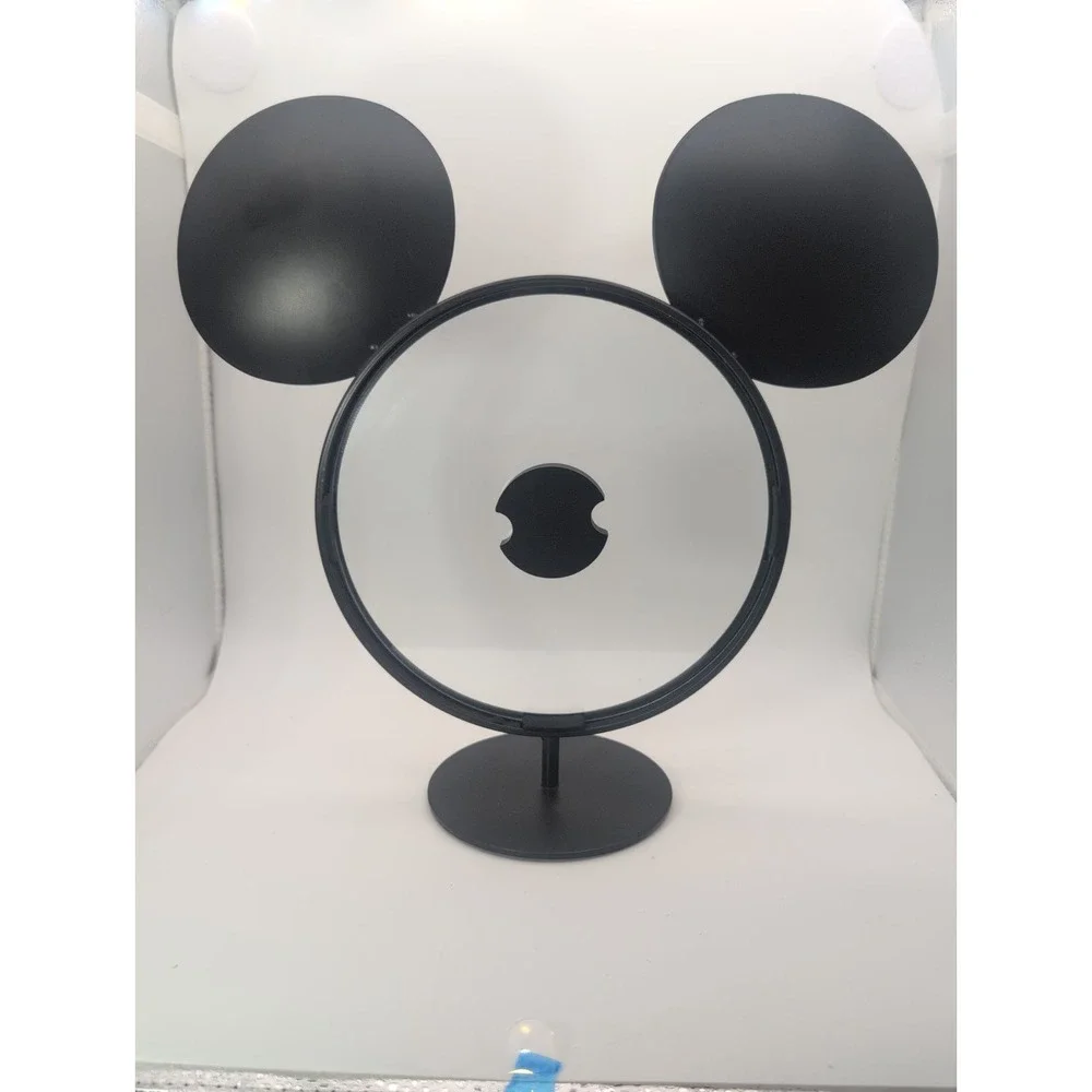Disney Parks Home Collection Metal Black Matte Icon Photo Frame Micky Ears